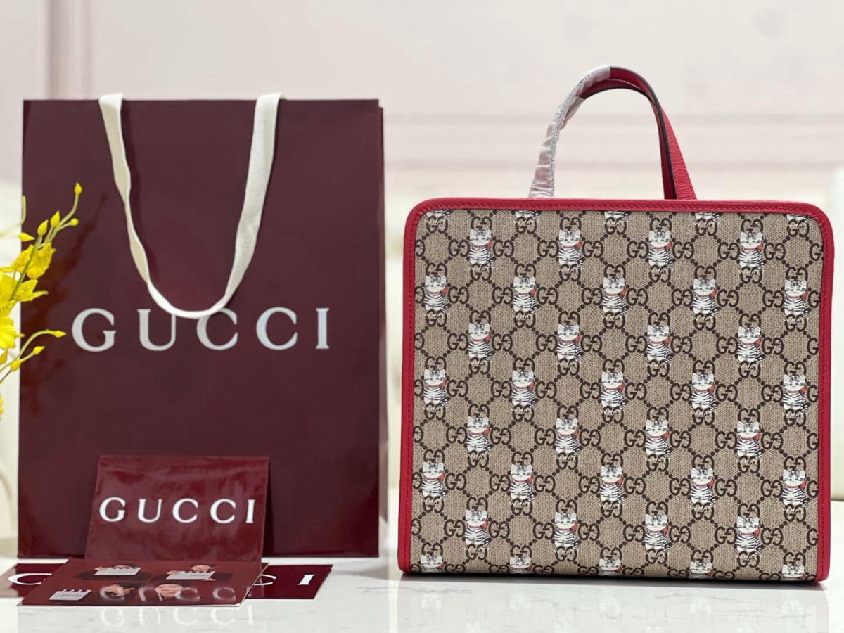 GUCCI Kids Tote Shopping Bag