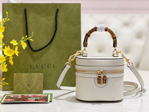 Gucci mini bamboo handbag
