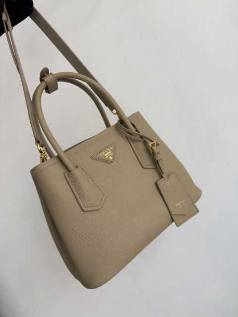PRADA Double Bag mini shopping bag