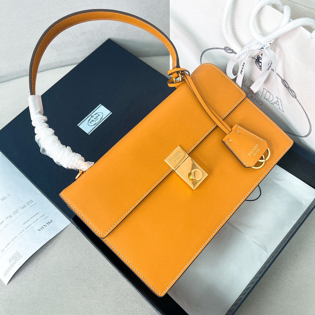 PRADA leather handbag