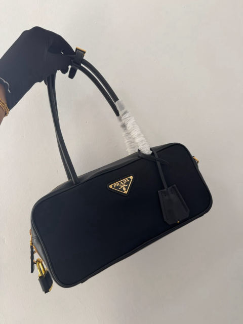 PRADA nylon padlock bag