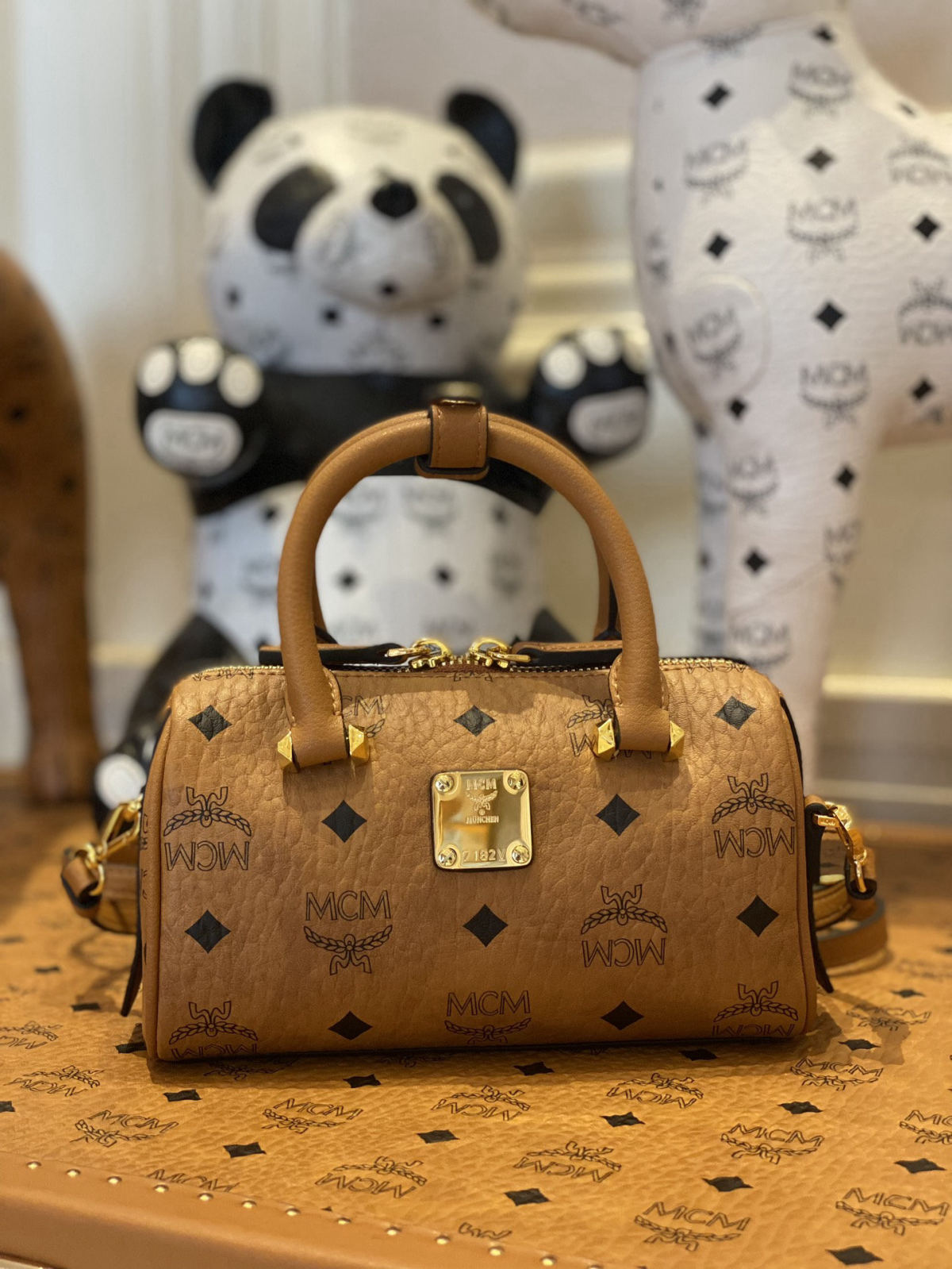 MCM Boston bags