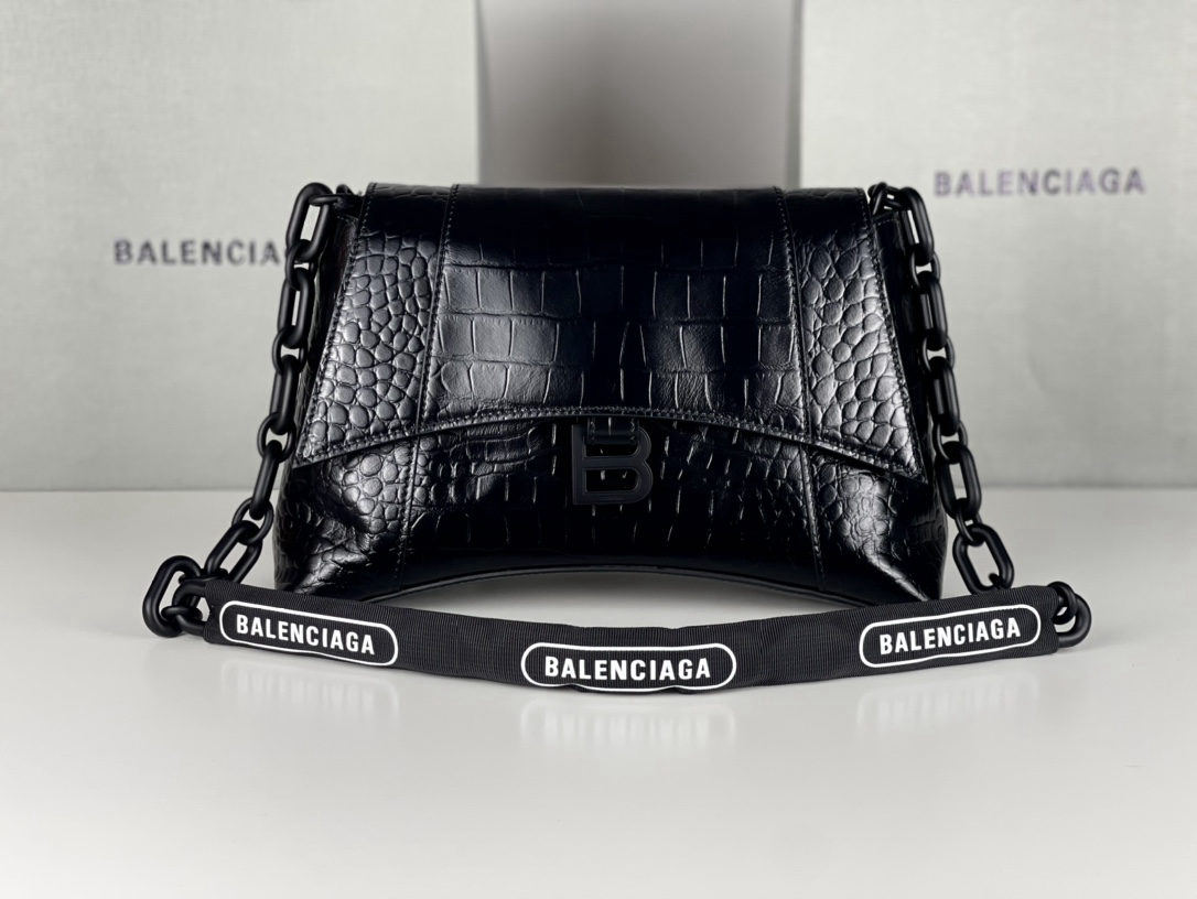 Balenciaga Downtown Chain Shoulder Bag