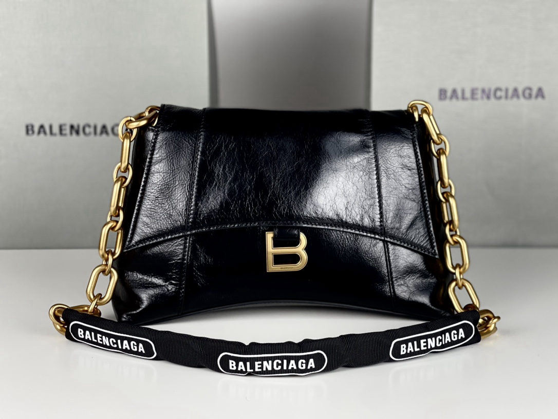 Balenciaga Downtown Chain Shoulder Bag