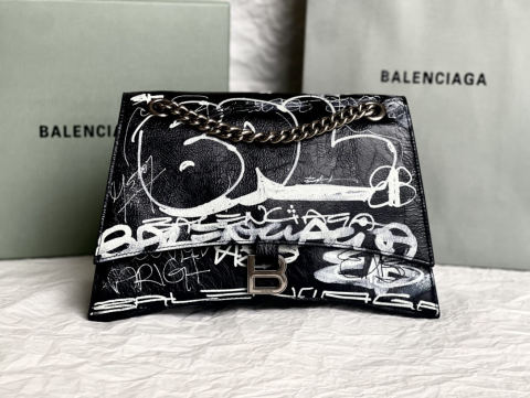 Balenciaga Crush Hourglass Chain Bag