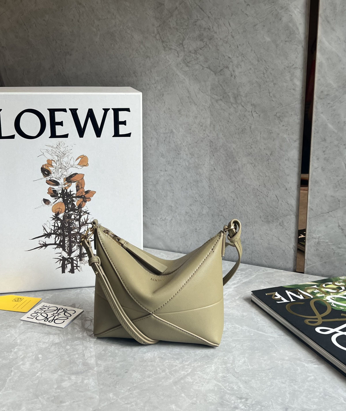 LOEWE puzzle fold pouch