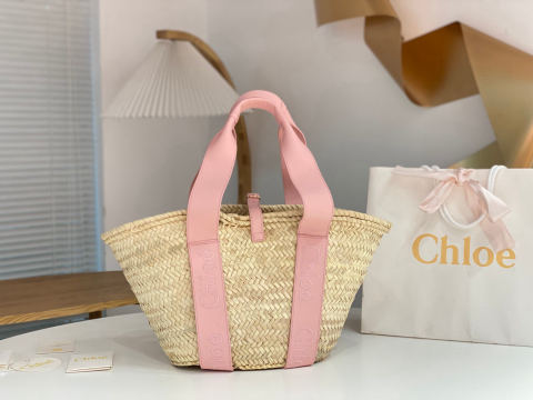 Chloe straw bags