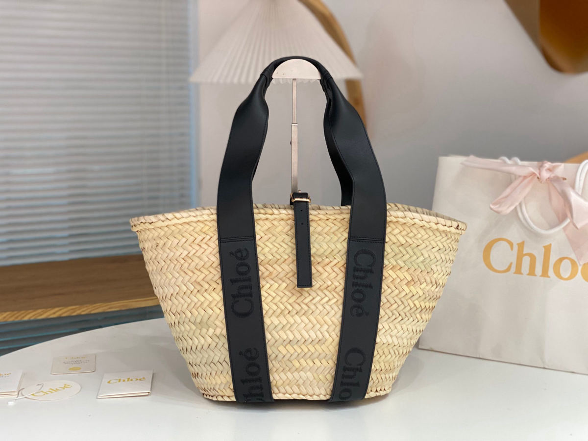 Chloe straw bags