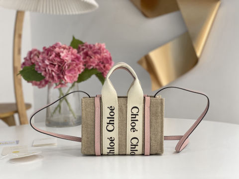 Chloe Tote Bag, Woody Mini