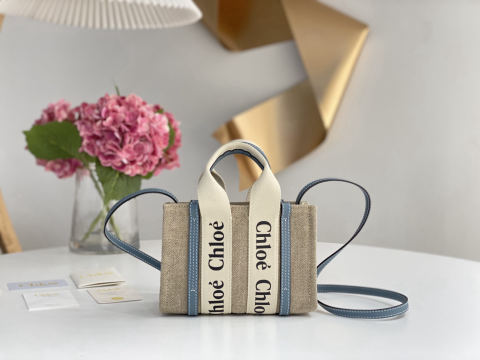 Chloe Tote Bag, Woody Mini