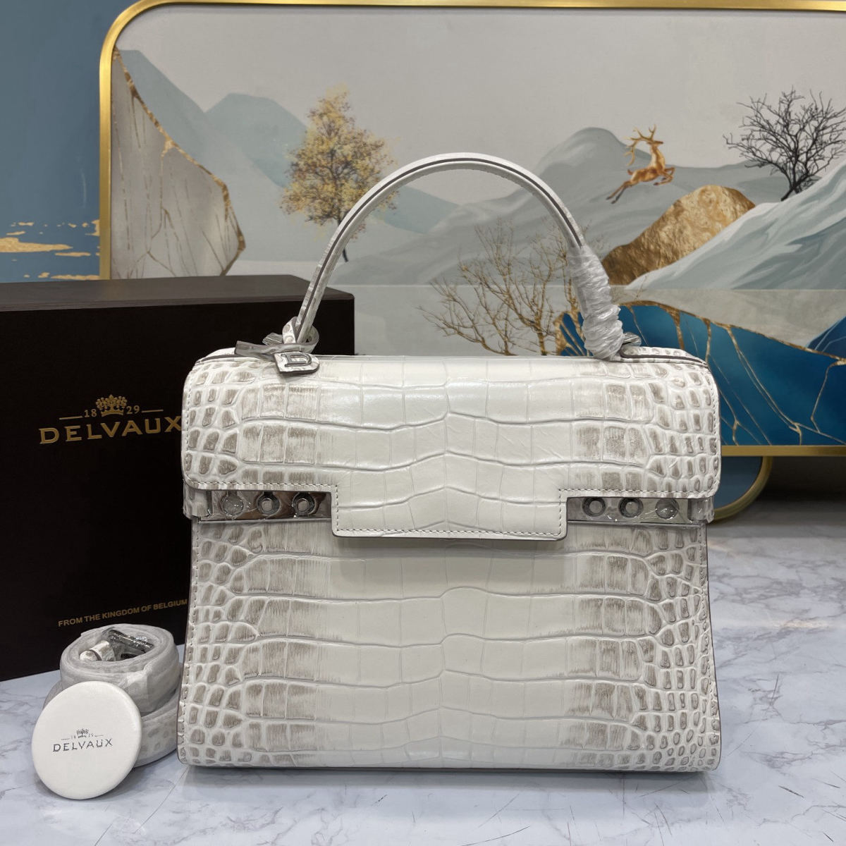 Delvaux Alligator Ceremica