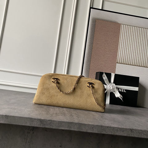 CHANEL Limited Edition Suede Bowling Balls