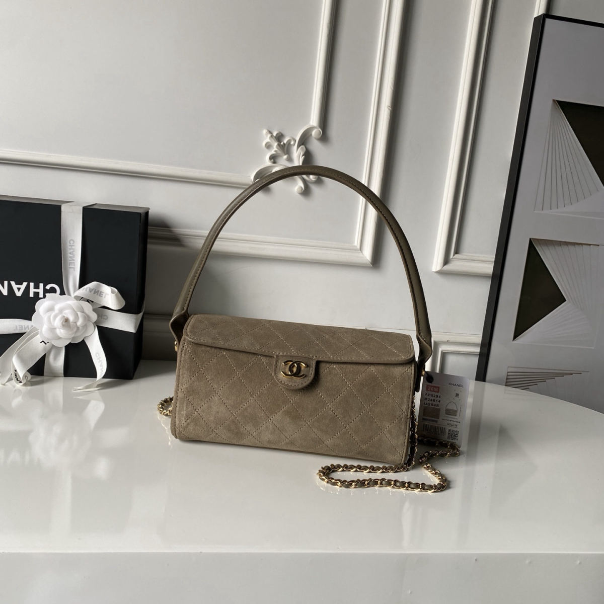 CHANEL Retro Handle Bowling Bag