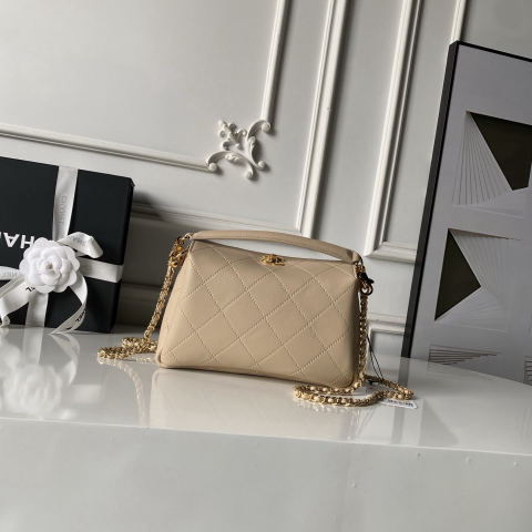 CHANEL runway hobo flap bag