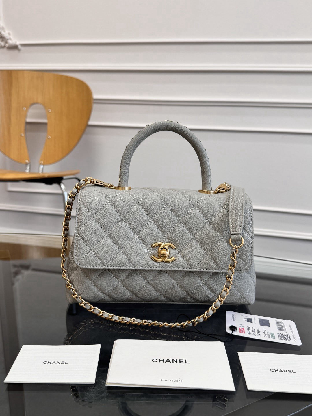 CHANEL mini flap handbag