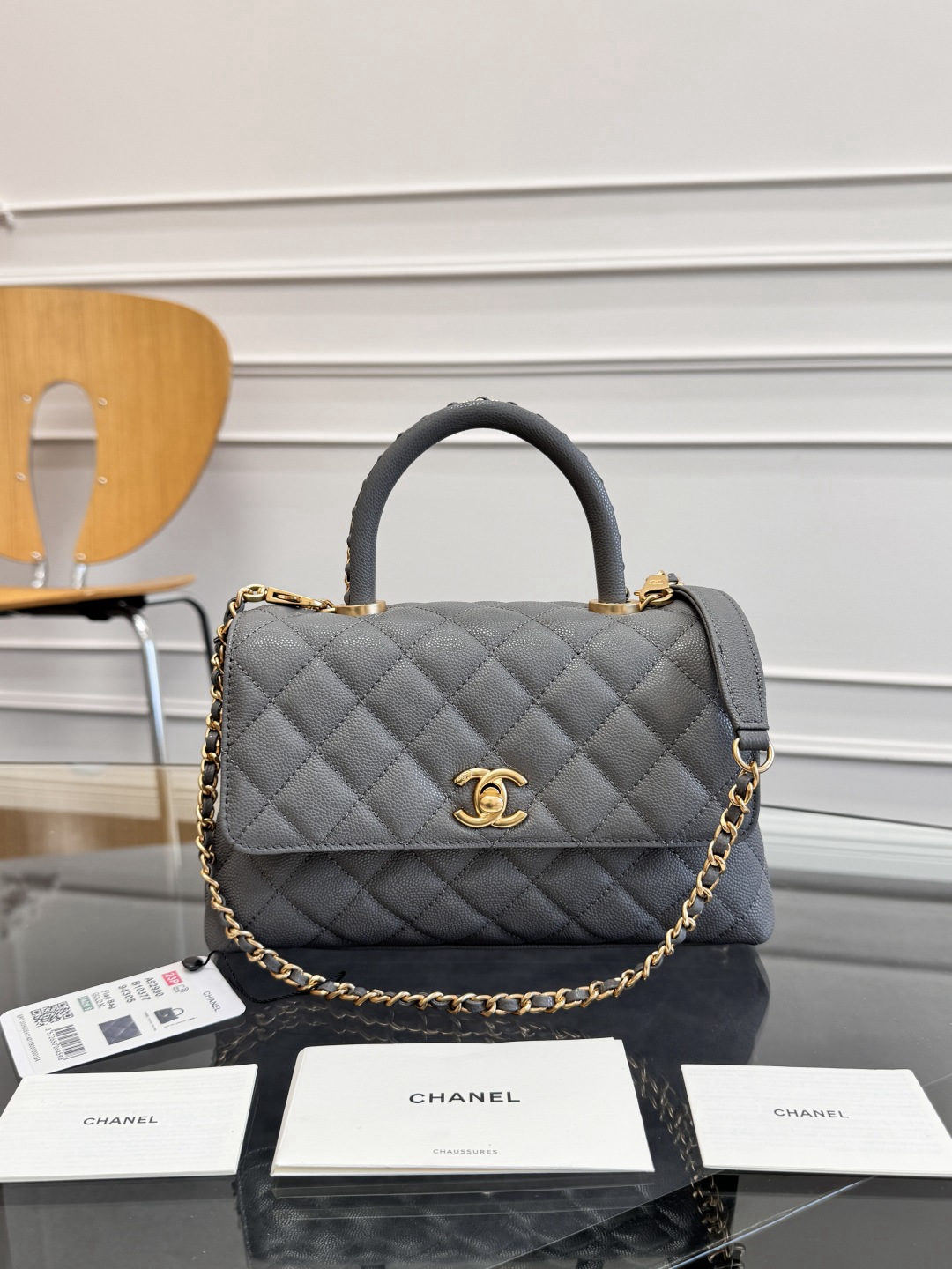 CHANEL mini flap handbag