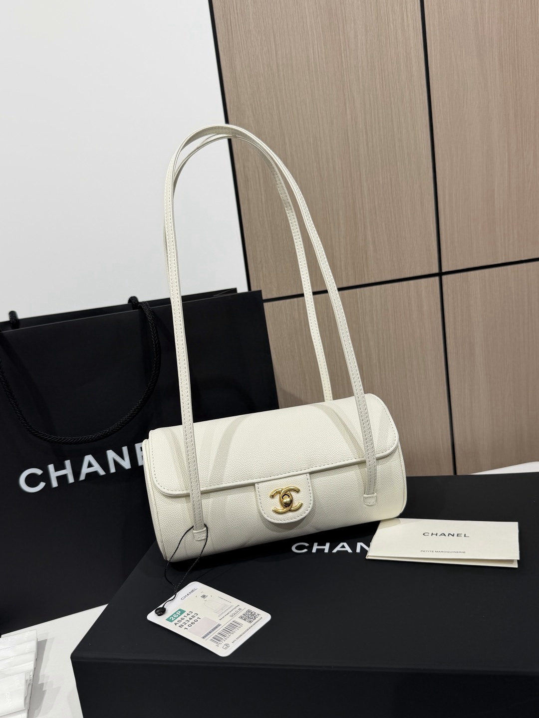 CHANEL Preppy Bowling Bag