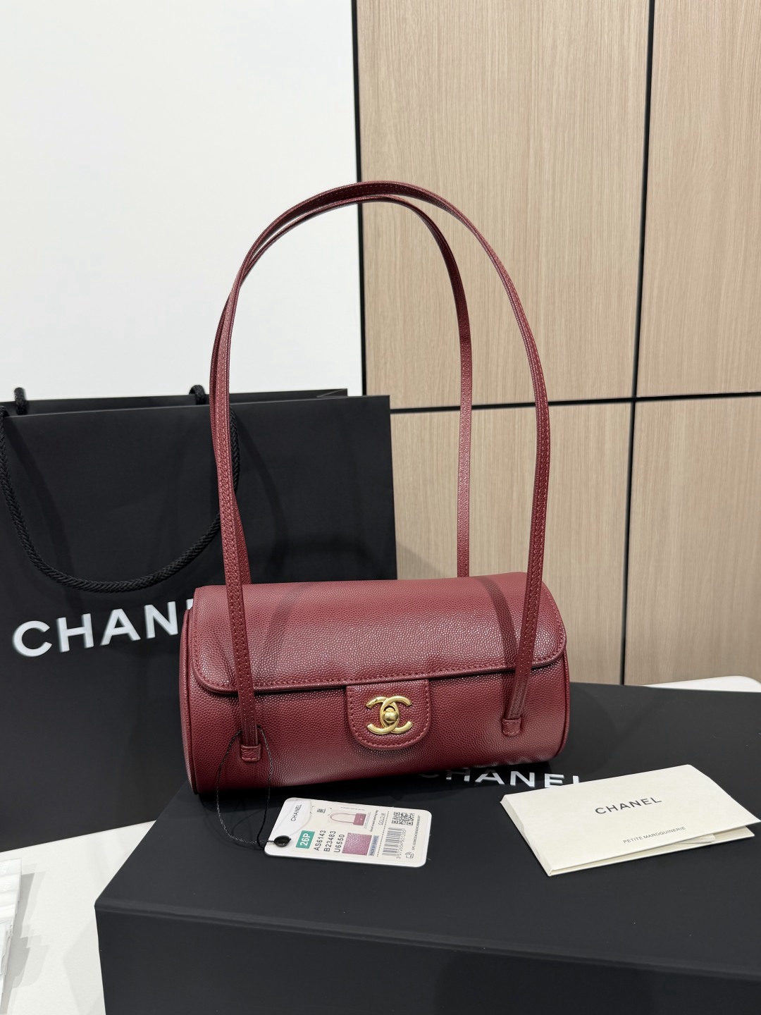CHANEL Preppy Bowling Bag