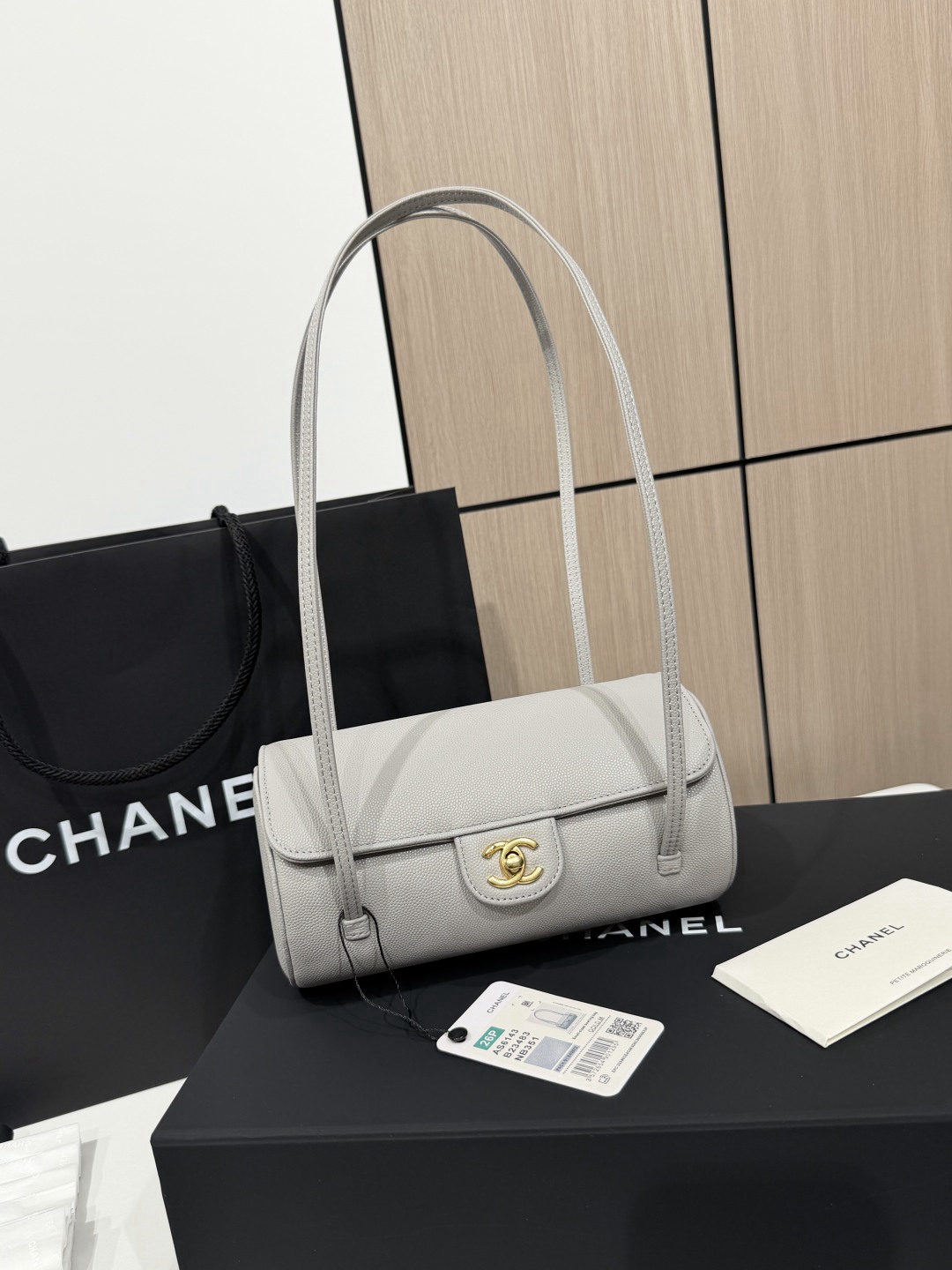 CHANEL Preppy Bowling Bag