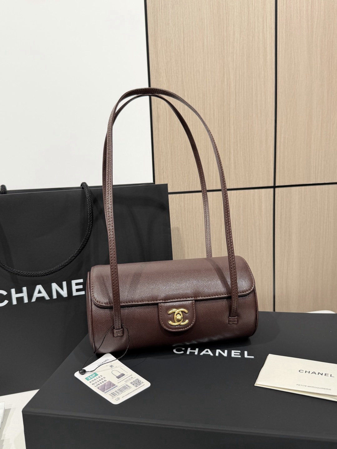 CHANEL Preppy Bowling Bag