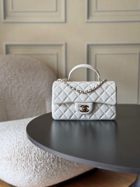 CHANEL's latest Mini CF handle handbag