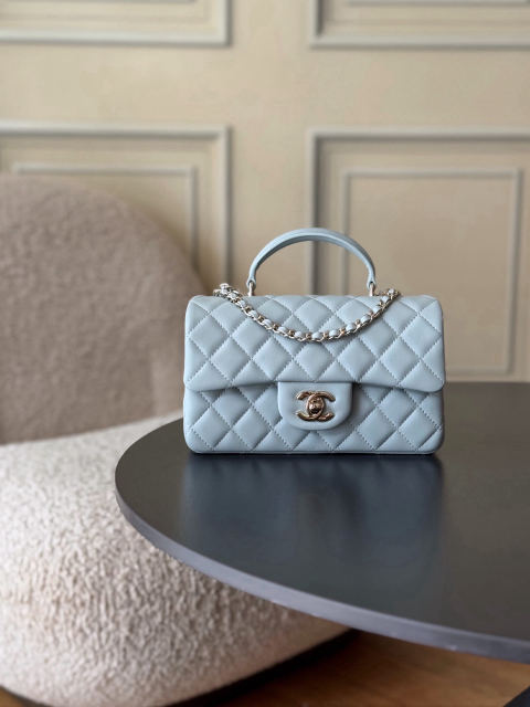 CHANEL's latest Mini CF handle handbag