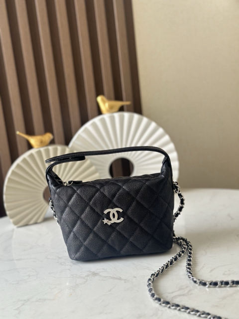 CHANEL star-shaped lunchbox bag