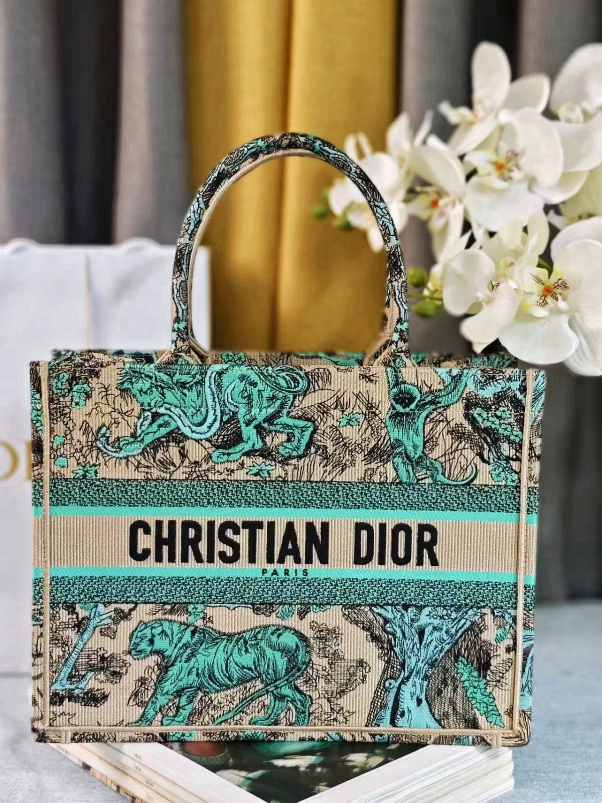 Christian Dior Book Tote