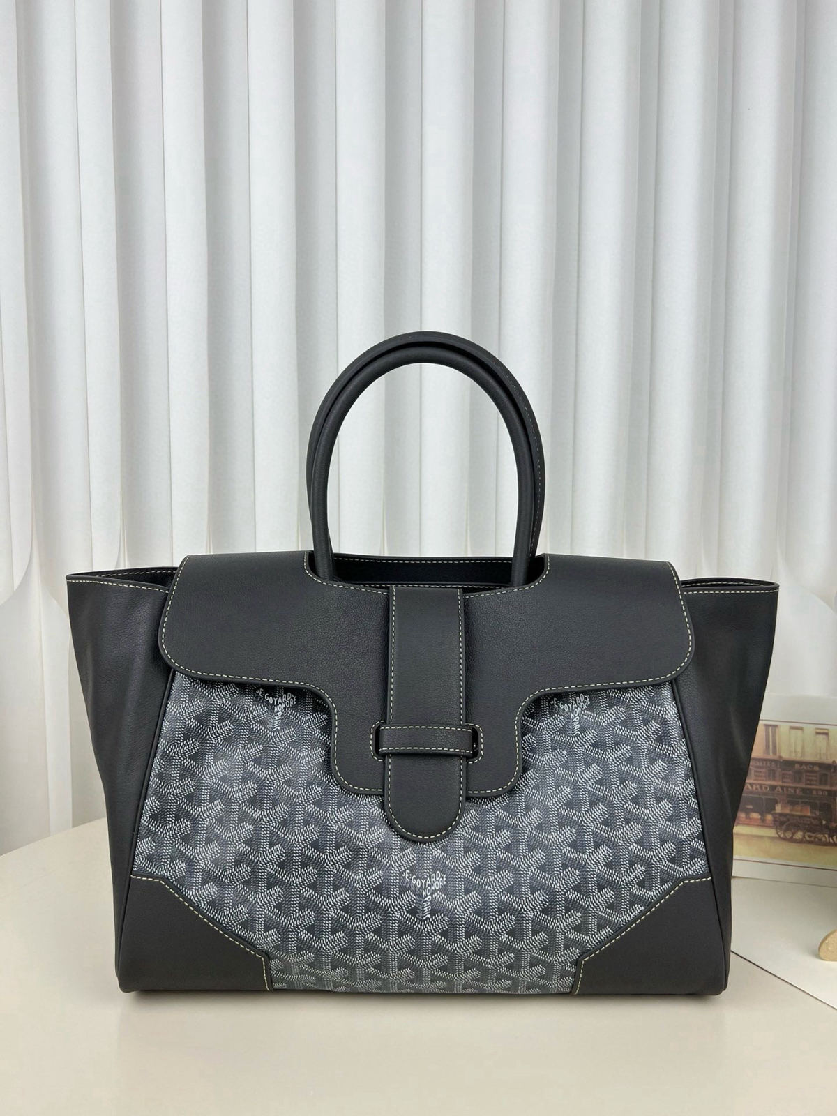 Goyard saigon MM tote