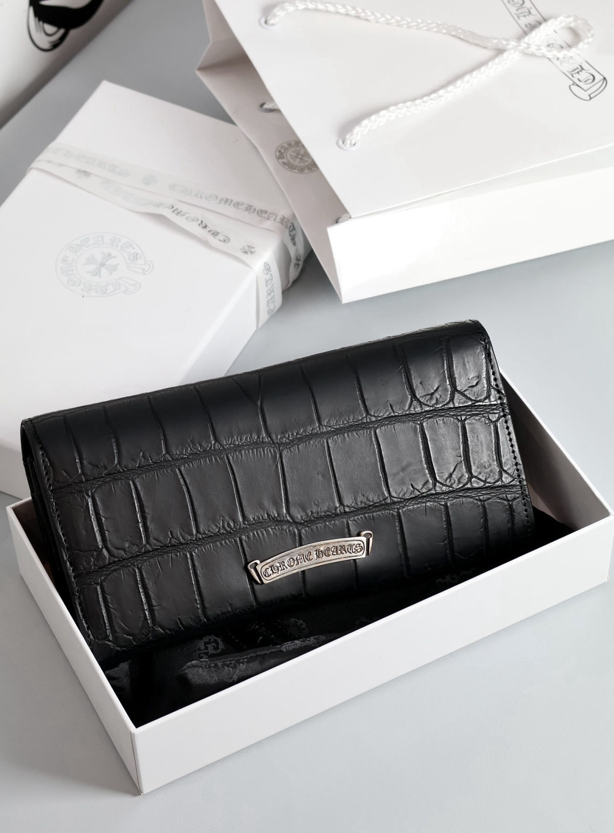 Chrome Hearts Long Flip Wallet