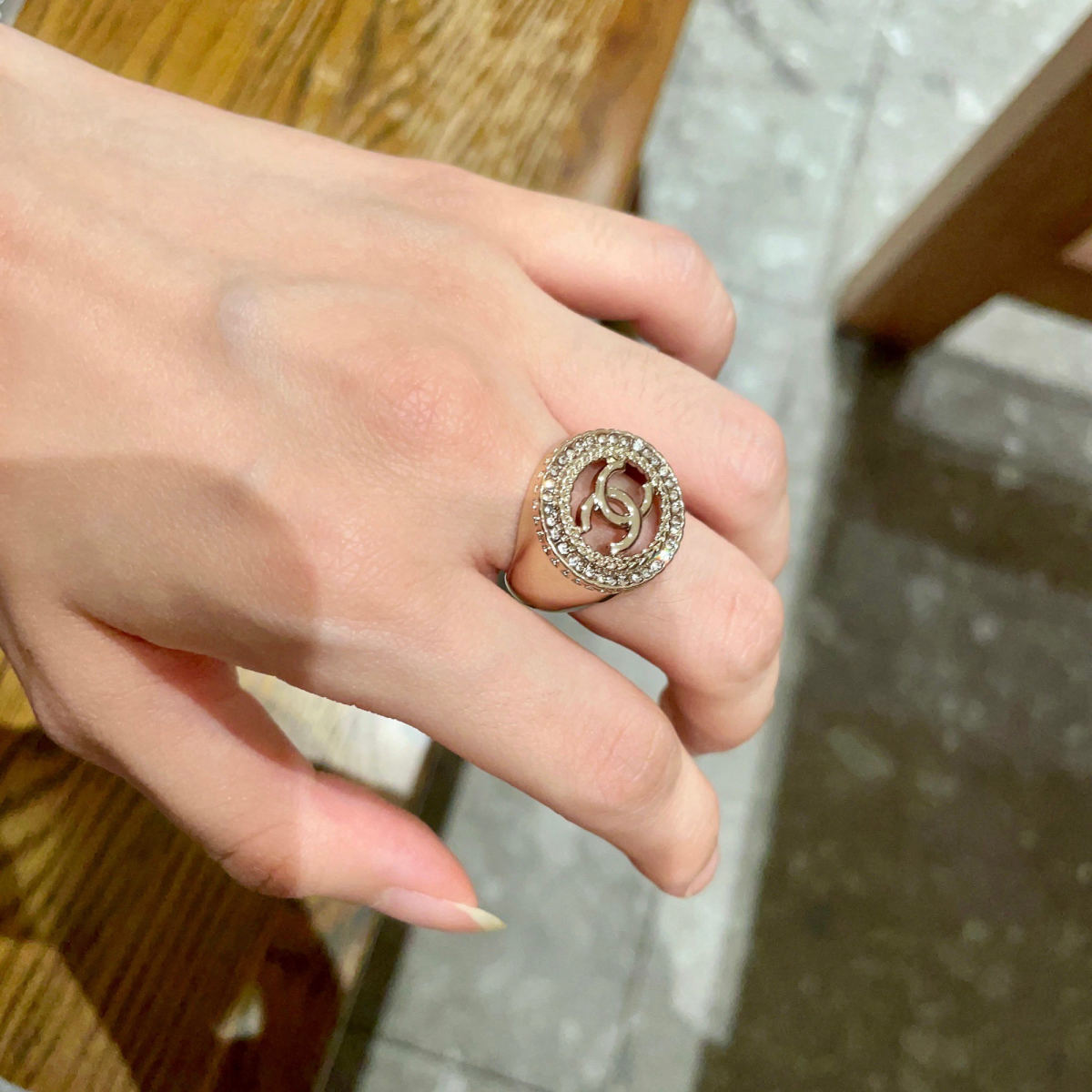 Chanel's double C logo