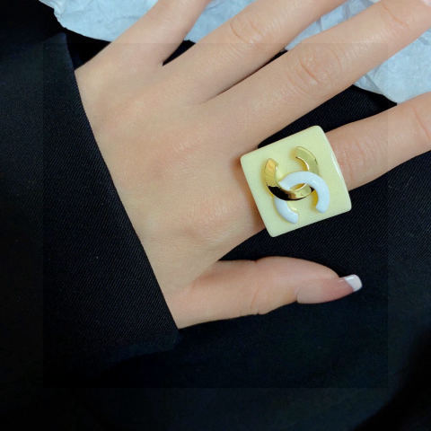 Chanel Double C Color Collection Ring