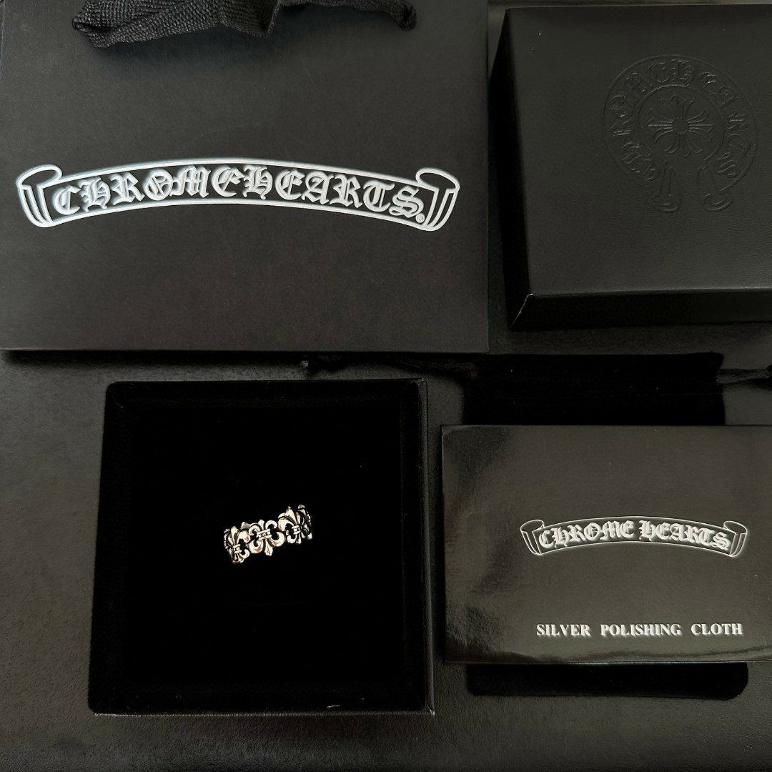 Chrome Hearts Vintage French Scout Cross Ring