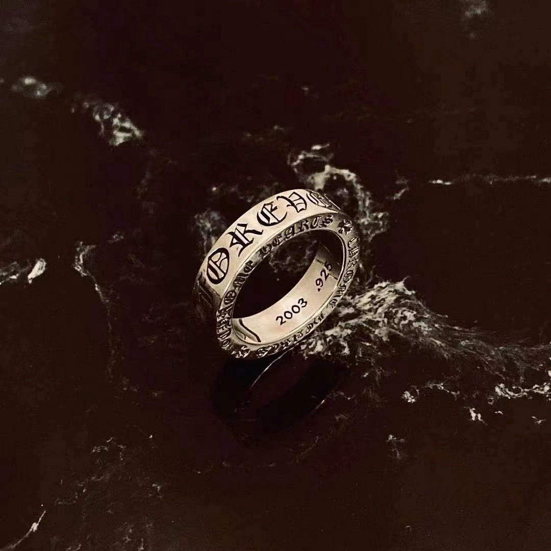 Chrome Hearts logo ring