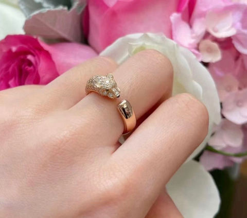 Cartier Panther Open Ring