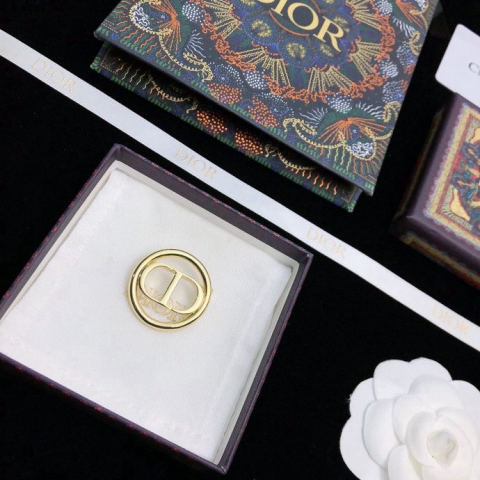 Dior CD Brooch