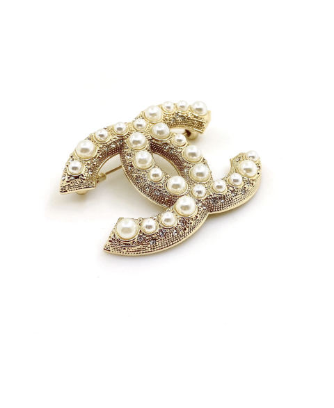 Chanel commemorative edition pearl brooch