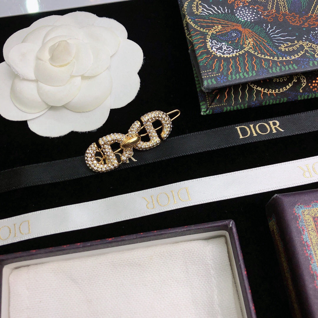 Dior hair clip