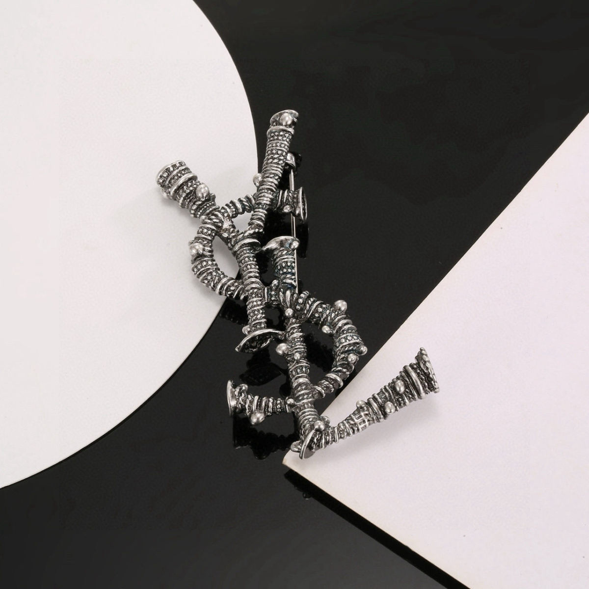 Saint Laurant brooch