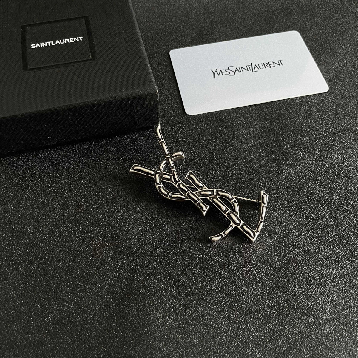 Saint Laurant brooch