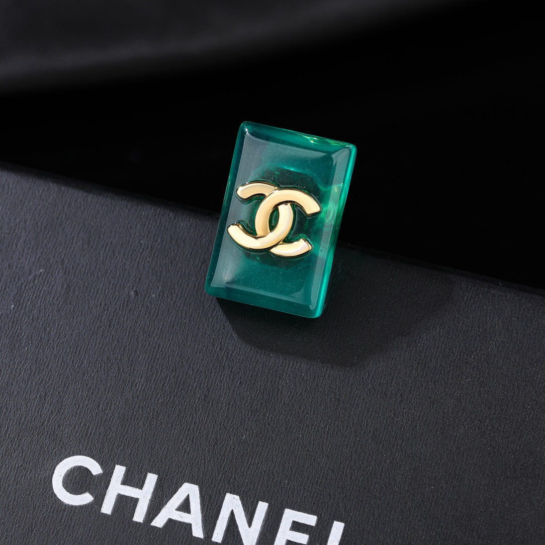 CHANEL Double C Brooch