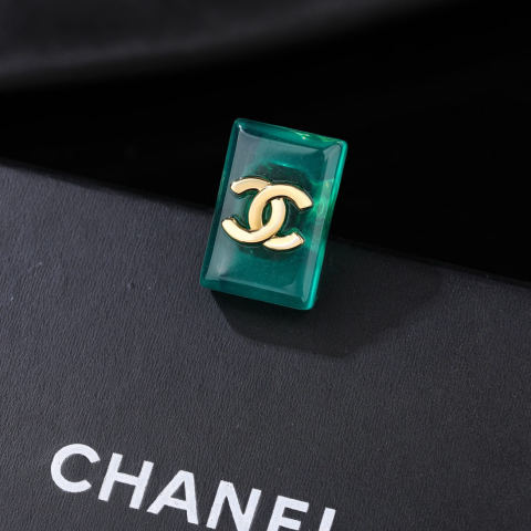 CHANEL Double C Brooch