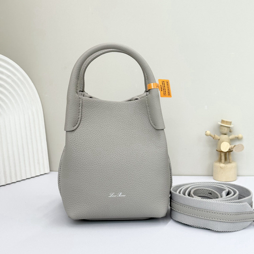 Loro piana Bale Mini Bucket Bag
