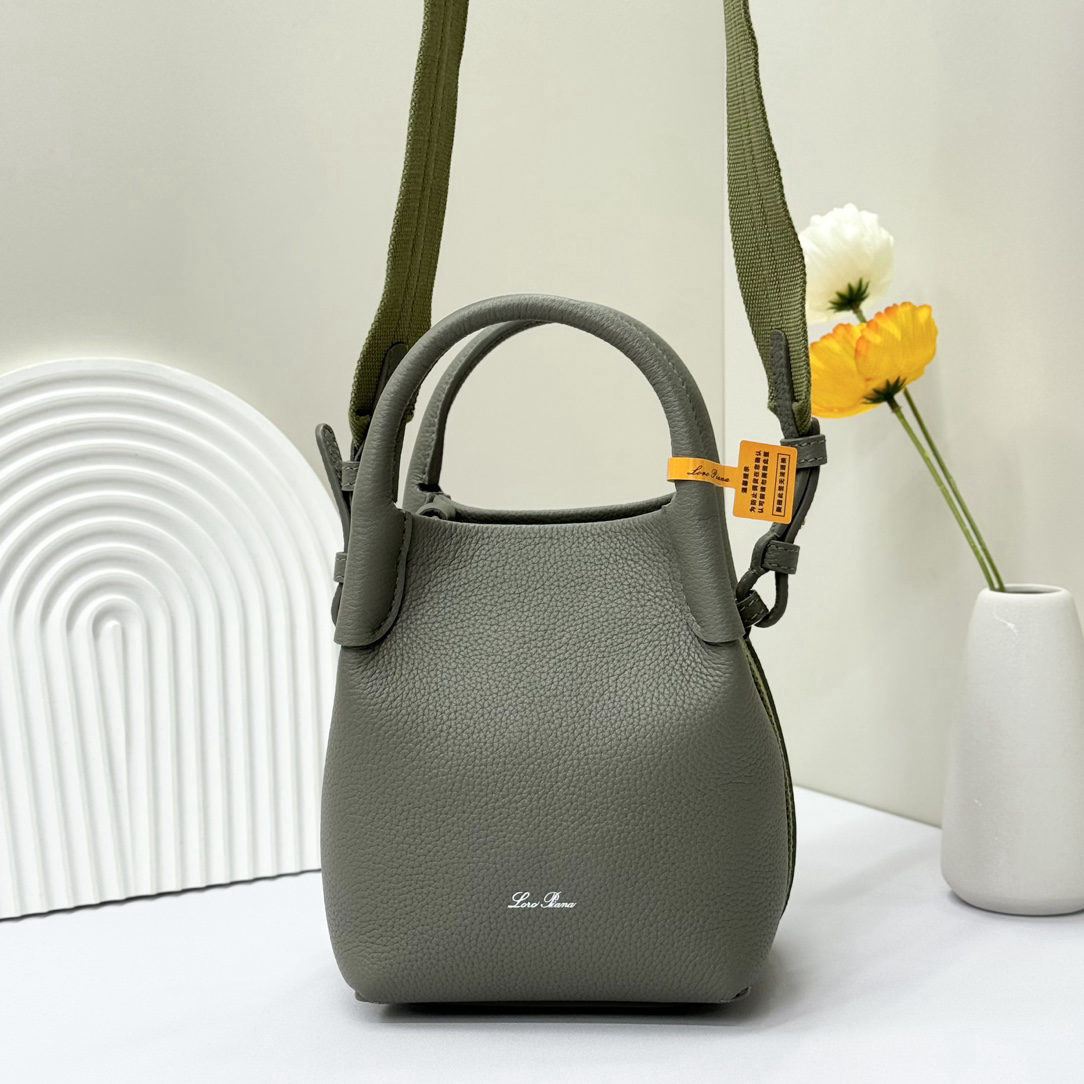 Loro piana Bale Mini Bucket Bag