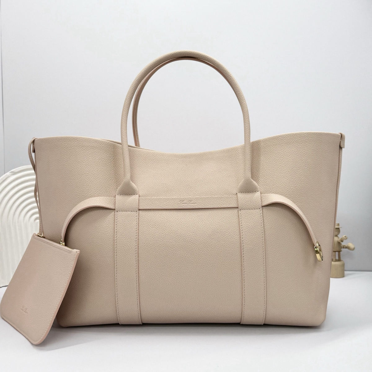 Loro piana Loro piana Ghiera Shopper Large Shopping Bag