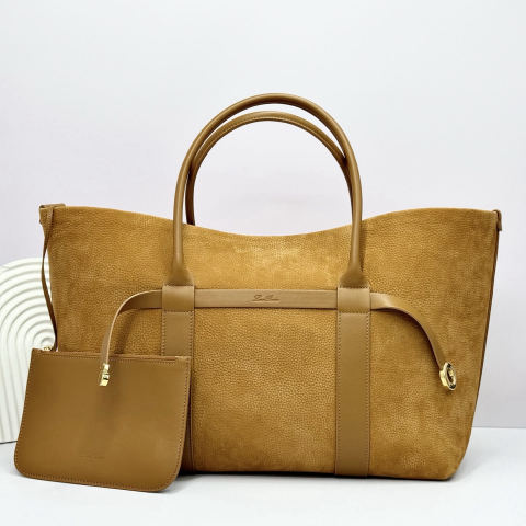 Loro piana Loro piana Ghiera Shopper Large Shopping Bag