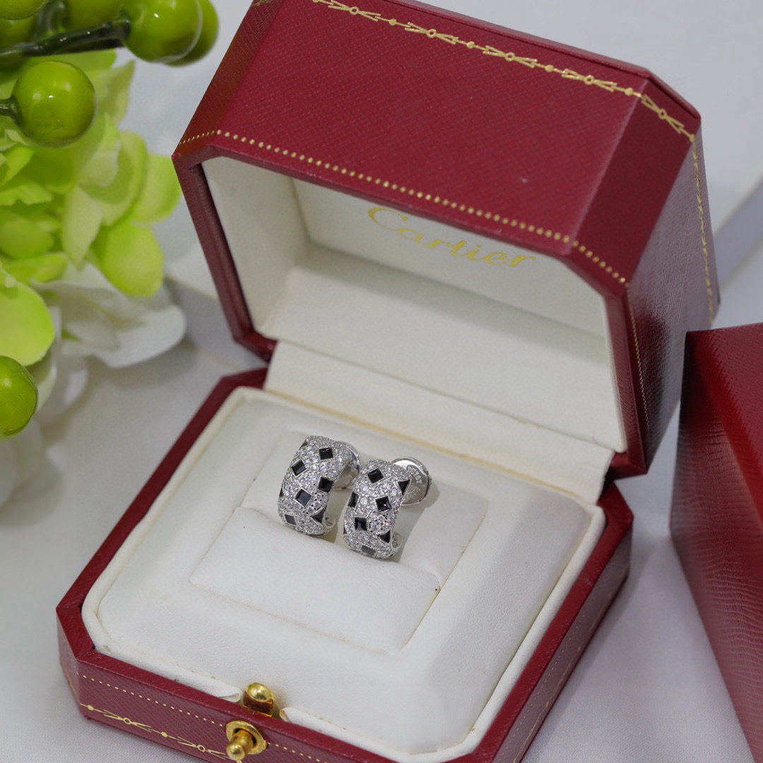 Cartier Leopard Earrings