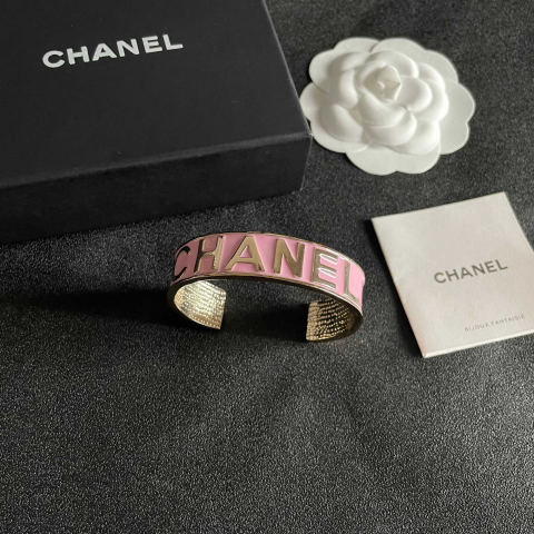 CHANEL double C letter bracelet