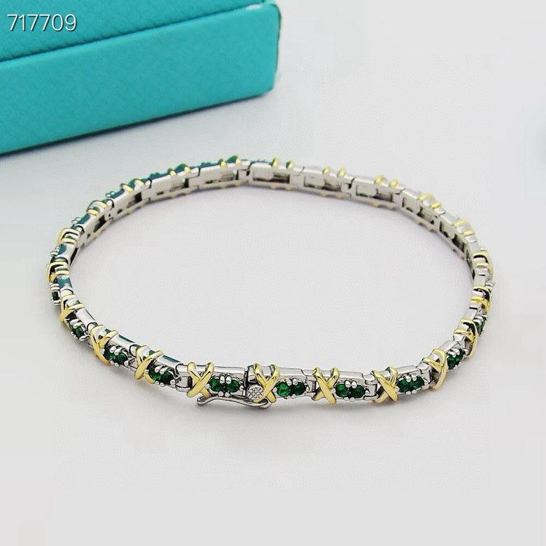 Tiffany bracelet necklace, classic style