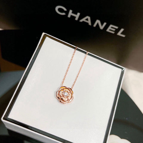 Chanel necklace and earrings